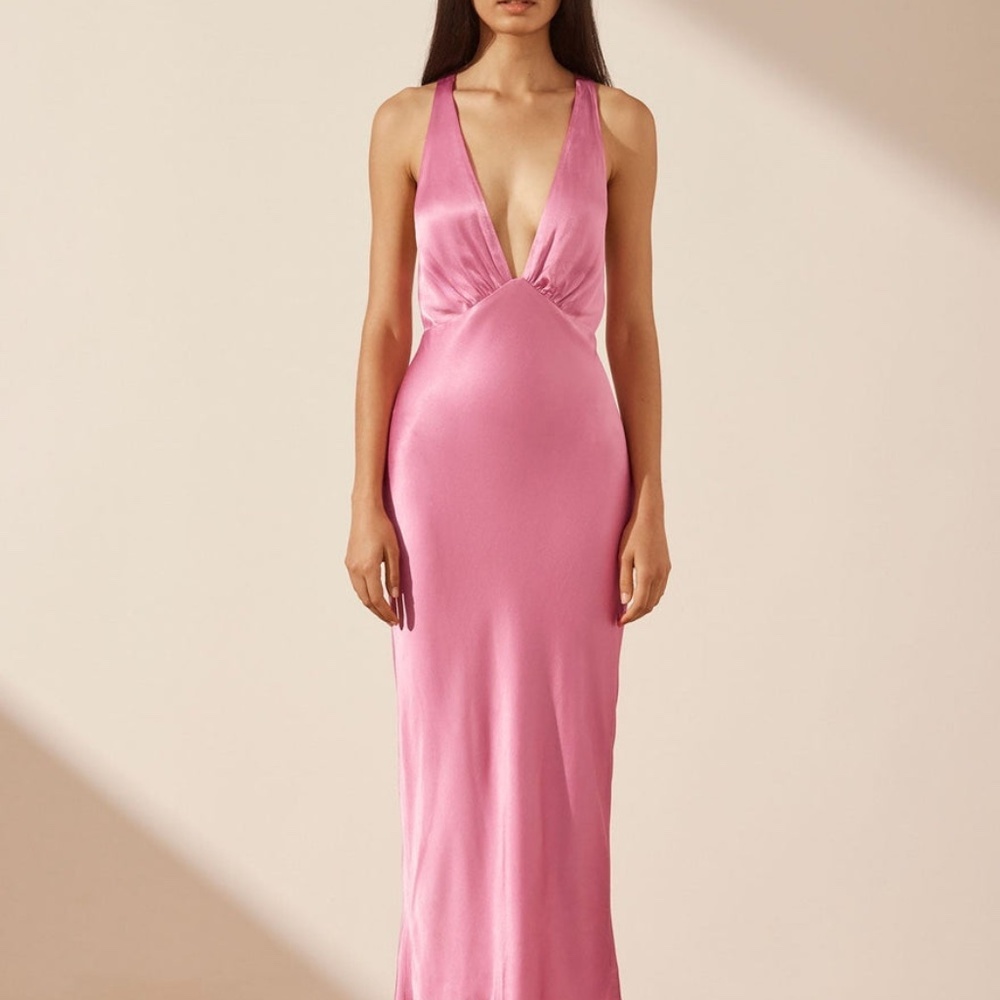 Shona Joy Arienzo Cross Back Midi Dress